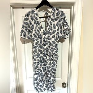 Fab’rik, white and blue dress